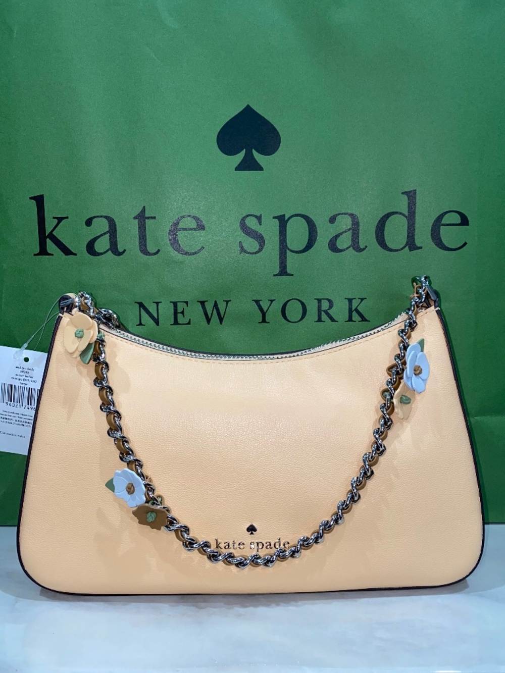 Kate Spade Margot Floral Chain Crossbody Bag